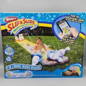 Wham-O Slip 'N Slide Wave Rider Double Header Backyard Water Slide 15 FT 4.5M